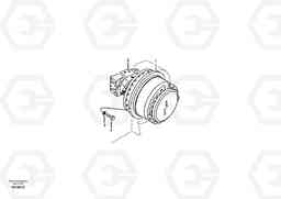 9186 Travel motor with mounting parts EC460B SER NO INT 11515- EU&NA 80001-, Volvo Construction Equipment