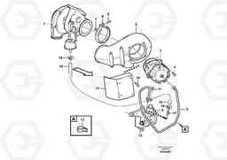 57556 Exhaust brake A25D S/N 13001 -, Volvo Construction Equipment