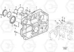 65722 Timing gear casing - D7 G900 MODELS S/N 39300 -, Volvo Construction Equipment