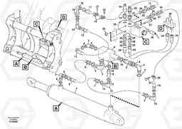 99373 Hydraulic attachment bracket BL61 S/N 11459 -, Volvo Construction Equipment