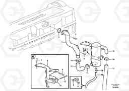 78075 Crankcase ventilation - D9 G900 MODELS S/N 39300 -, Volvo Construction Equipment