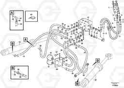 97644 Steering system L110E S/N 2202- SWE, 61001- USA, 70401-BRA, Volvo Construction Equipment
