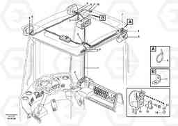 23832 Cable harness, ceiling L180E HIGH-LIFT S/N 8002 - 9407, Volvo Construction Equipment