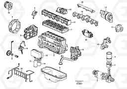 18623 Engine L110E S/N 2202- SWE, 61001- USA, 70401-BRA, Volvo Construction Equipment