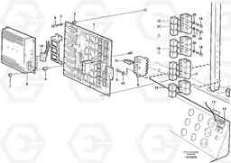 61067 Electrical distribution box L180E HIGH-LIFT S/N 8002 - 9407, Volvo Construction Equipment