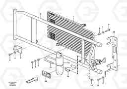 71829 Condenser with fitting parts. L180F, Volvo Construction Equipment