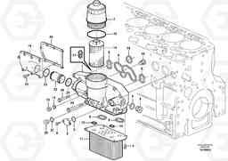 48716 Oil cooler EC180B PRIME S/N 12001-, Volvo Construction Equipment