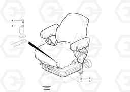 272 Suspension seat installation G900 MODELS S/N 39300 -, Volvo Construction Equipment
