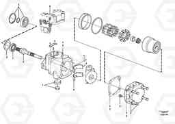 39948 Hydraulic pump L180E HIGH-LIFT S/N 8002 - 9407, Volvo Construction Equipment