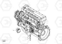 63226 Engine EC330B SER NO INT 10713- EU&NA 80001-, Volvo Construction Equipment