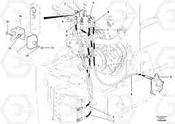 3384 Shuttle valve and plumbing G900 MODELS S/N 39300 -, Volvo Construction Equipment