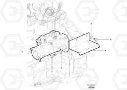 26347 Starter Motor & Heat Shield - D7 G900 MODELS S/N 39300 -, Volvo Construction Equipment