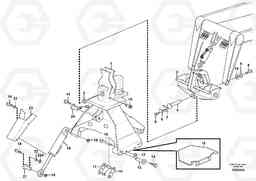 65341 Rotator with fitting parts L180E HIGH-LIFT S/N 8002 - 9407, Volvo Construction Equipment