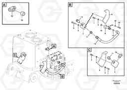 23049 Working hydraulic, hammer and shear for upper EC210C, Volvo Construction Equipment