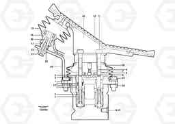 94165 Pedal valve, cruise control EW200B, Volvo Construction Equipment