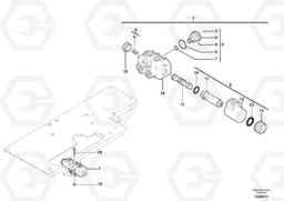 37493 Slewing-offset selector switch EC25 TYPE 281, Volvo Construction Equipment
