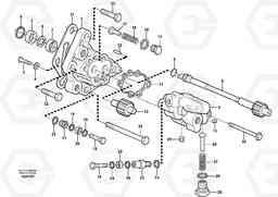 37460 Fuel pump T450D, Volvo Construction Equipment