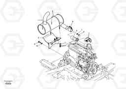 27776 Exhaust system EC290B SER NO INT 13562- EU & NA 80001-, Volvo Construction Equipment