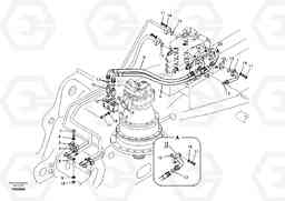 10840 Hydraulic system, control valve to boom and swing EC290B SER NO INT 13562- EU & NA 80001-, Volvo Construction Equipment
