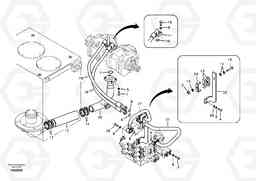 18827 Hydraulic system, hydraulic tank to hydraulic pump EC240B SER NO INT 12641- EU & NA 80001-, Volvo Construction Equipment