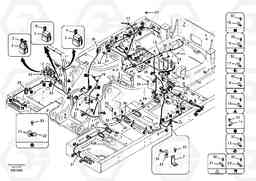 96152 Cable and wire harness, main EC330B PRIME S/N 15001-, Volvo Construction Equipment