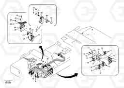 87853 Servo system, control valve to remote control valve pedal EC360B SER NO INT 12152- EU&NA 80001-, Volvo Construction Equipment