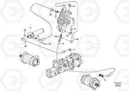 102962 Pipes and hoses hydraulic system Std MC90B, Volvo Construction Equipment