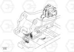 6271 Servo system, control valve to remote control valve pedal EC240B APPENDIX FX FORESTRY VER., Volvo Construction Equipment