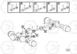 19927 Propeller shafts with fitting parts T450D, Volvo Construction Equipment