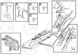 33640 Hydraulic system rotary hook-on attachment bracket L70E, Volvo Construction Equipment