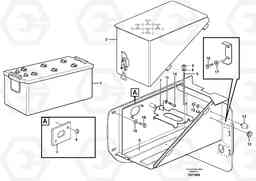 28416 Battery box with fitting parts L180F, Volvo Construction Equipment
