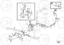 6805 Fuel filling pump with assembling details FC2121C, Volvo Construction Equipment
