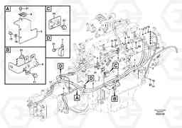 50589 Cable harness, engine EC210C, Volvo Construction Equipment