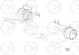 92523 Travel motor with mounting parts FC2421C, Volvo Construction Equipment