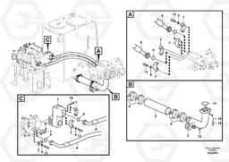 13515 Hydraulic system, hydraulic tank to hydraulic pump EC160C, Volvo Construction Equipment