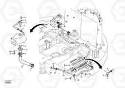 36012 Hydraulic system, suction line ECR88 S/N 10001-14010, Volvo Construction Equipment