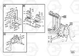 30674 Working hydraulic, hammer and shear for upper EW180C, Volvo Construction Equipment