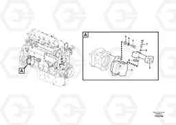 38389 Hydraulic system, oil cooling pump mount FC3329C, Volvo Construction Equipment
