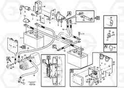 36369 Battery cable and main switch L60E, Volvo Construction Equipment