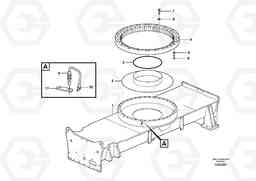 68955 Slewing ring attachment EW200B, Volvo Construction Equipment