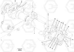 9557 Pump drive shaft - AWD G700B MODELS S/N 35000 -, Volvo Construction Equipment