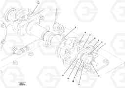 6424 Pump drive shaft - AWD G700B MODELS S/N 35000 -, Volvo Construction Equipment
