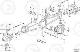 88821 Front axle BL61 S/N 11459 -, Volvo Construction Equipment