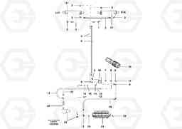 18388 Supplemental steering circuit - main - standard G700B MODELS S/N 35000 -, Volvo Construction Equipment