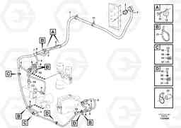 82398 Cable harness, under cab L90F, Volvo Construction Equipment