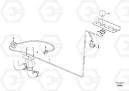 88194 Cable harness, circulation pump L350F, Volvo Construction Equipment