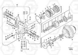 100418 Travel motor EC240B PRIME S/N 15001-/35001-, Volvo Construction Equipment
