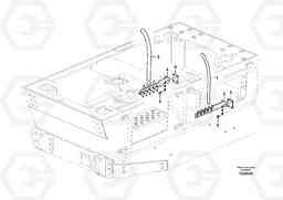 76447 Cable and wire harness, main FC2421C, Volvo Construction Equipment