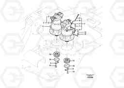 51377 Swing motor with mounting parts PL4611, Volvo Construction Equipment