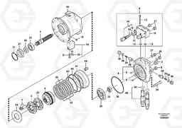 93396 Swing motor EC460C S/N 115001-, Volvo Construction Equipment
